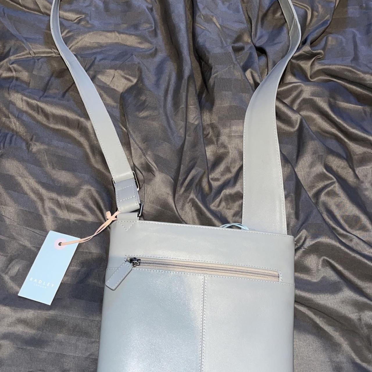 Radley Crossover Bag - Baby Blue - Never Used - 9/10... - Depop