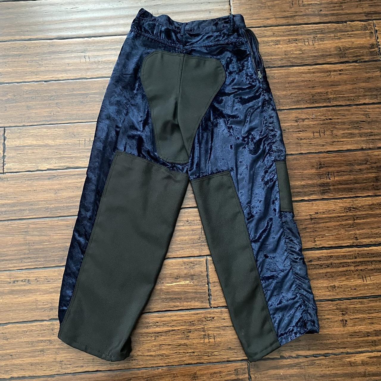 LBZ Velvet Moto Pants Great Condition Rare As Fuck | Depop