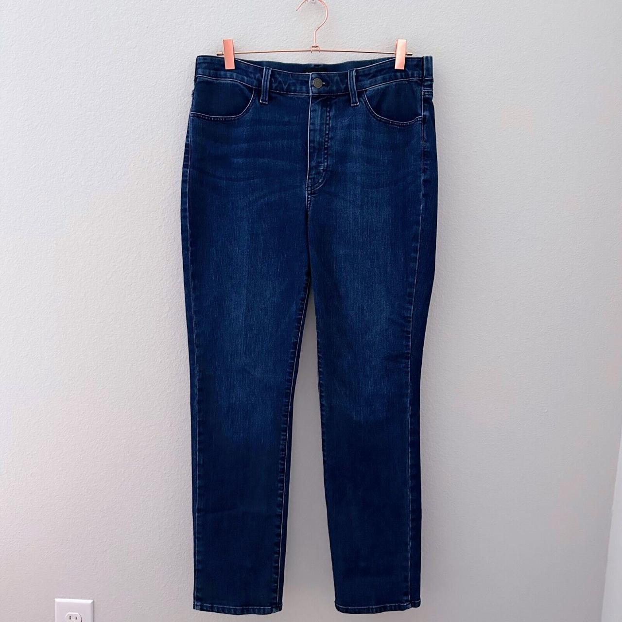 Talbots Women S Navy And Blue Jeans Depop