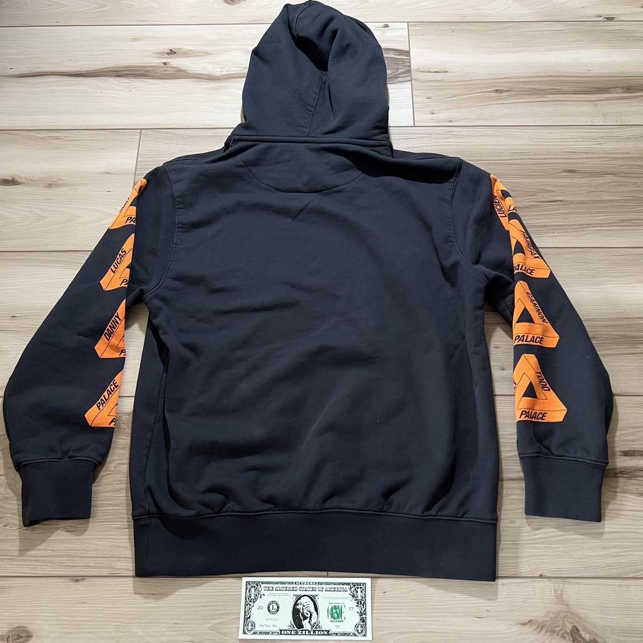 Palace hoodie hot sale orange