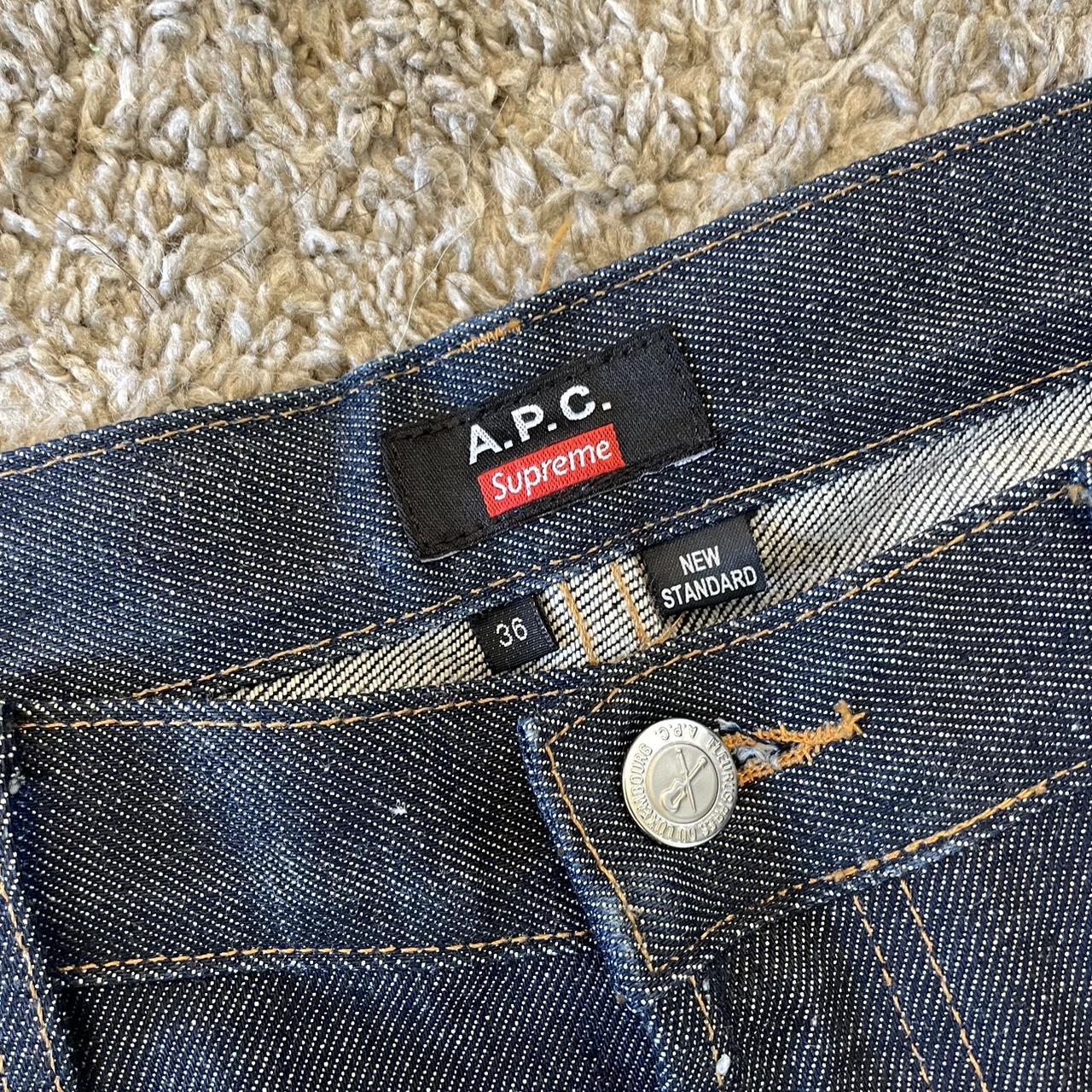 Supreme cheap apc jeans