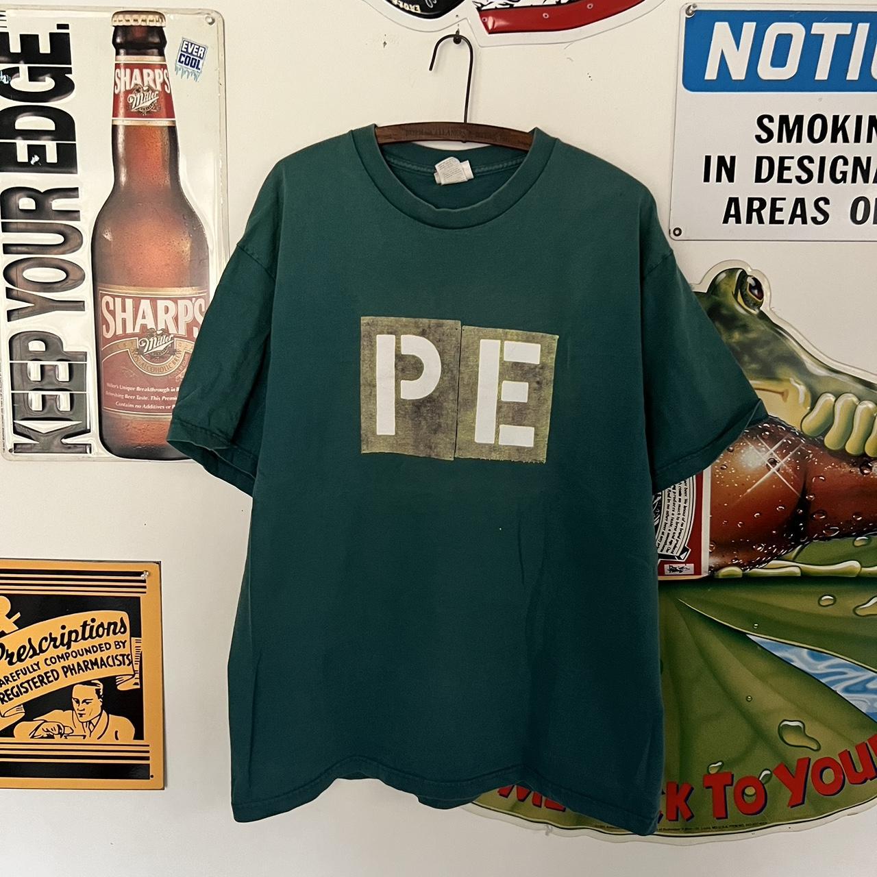 Vintage 1990s essential Perry Ellis t shirt Sz... - Depop