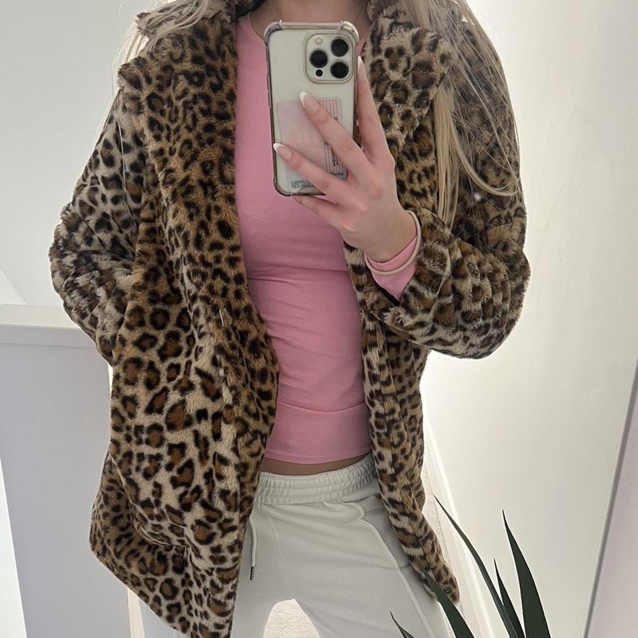 I am gia leopard jacket hotsell