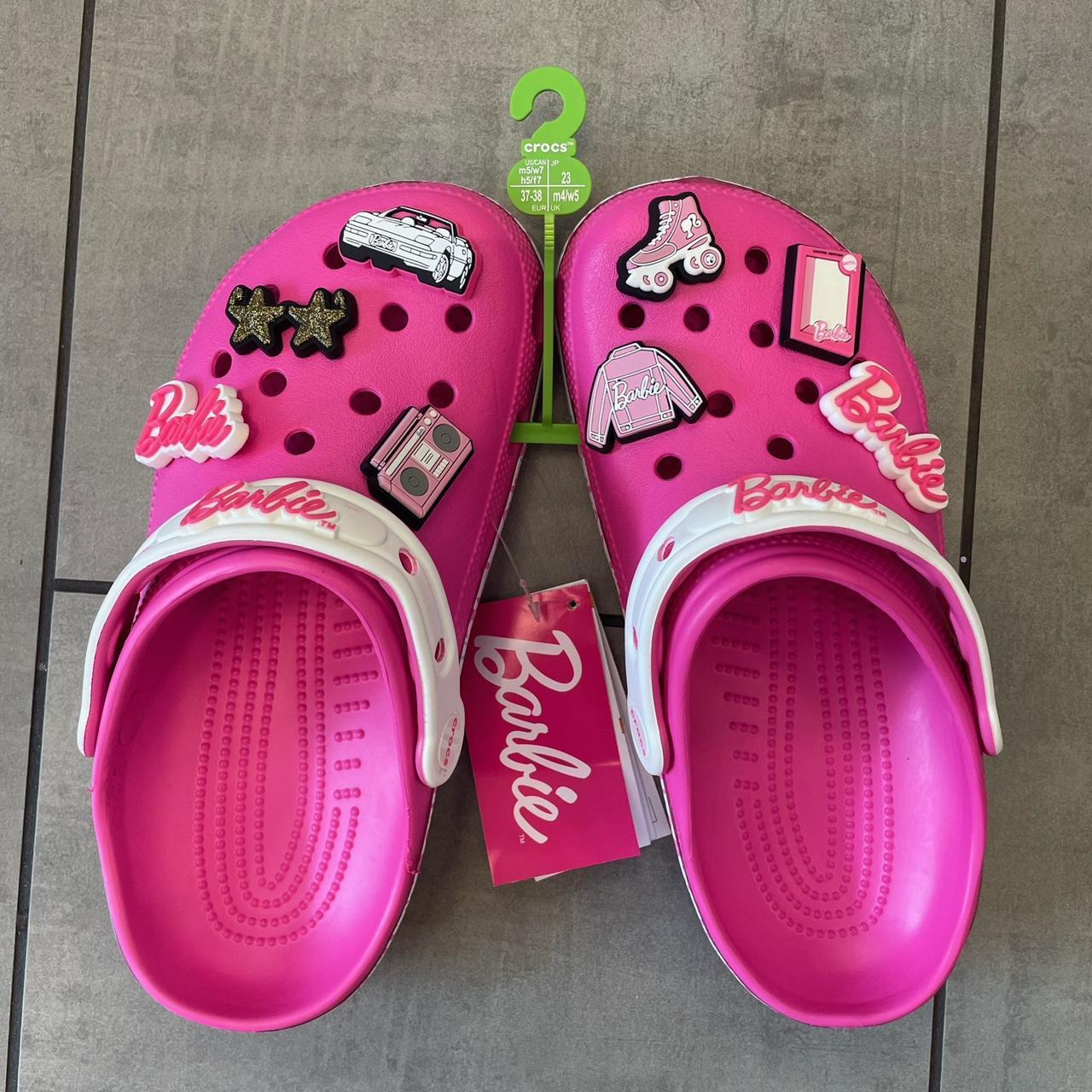 Special edition Barbie Crocs from Barbie the Movie... - Depop