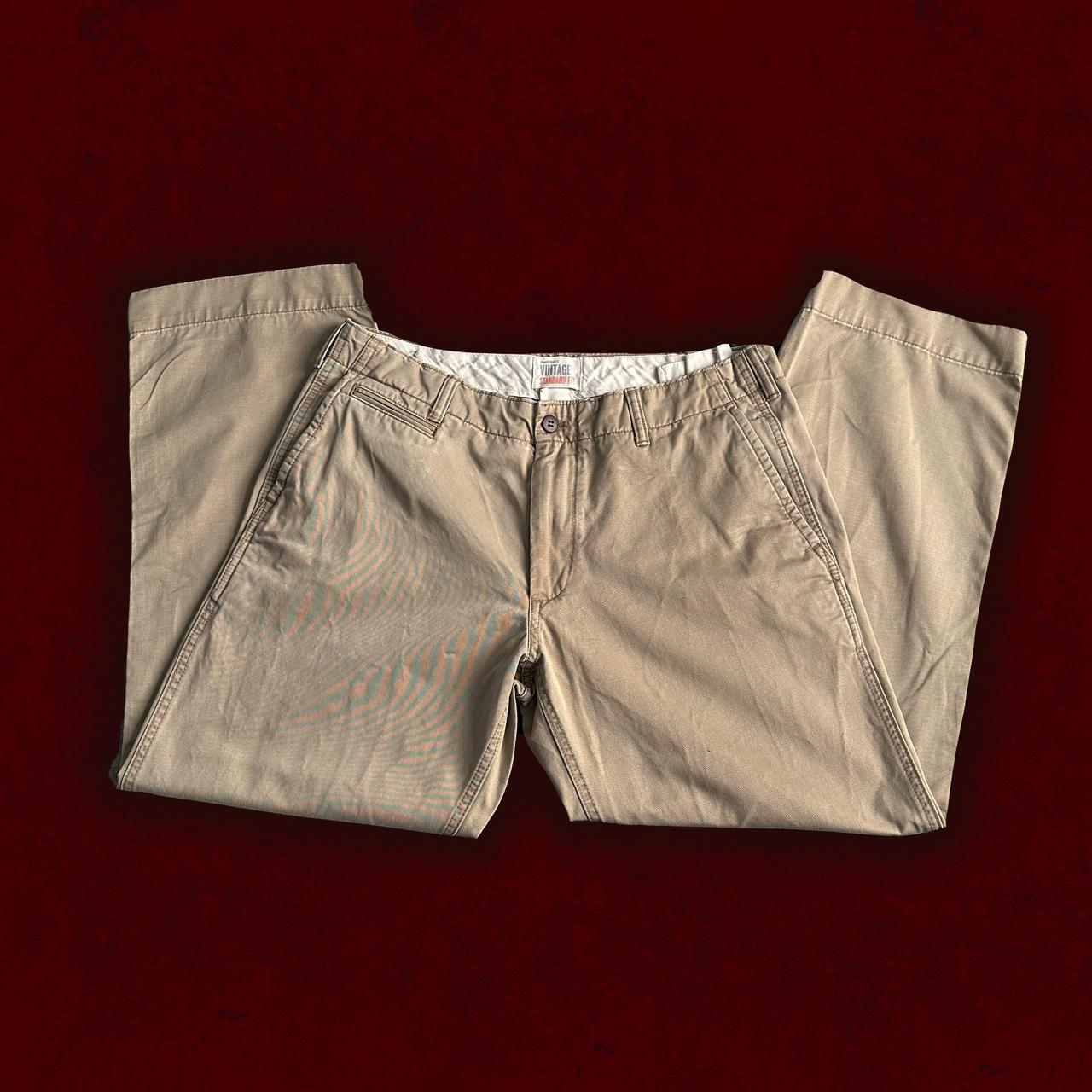 Gap Men's Khaki Trousers Depop