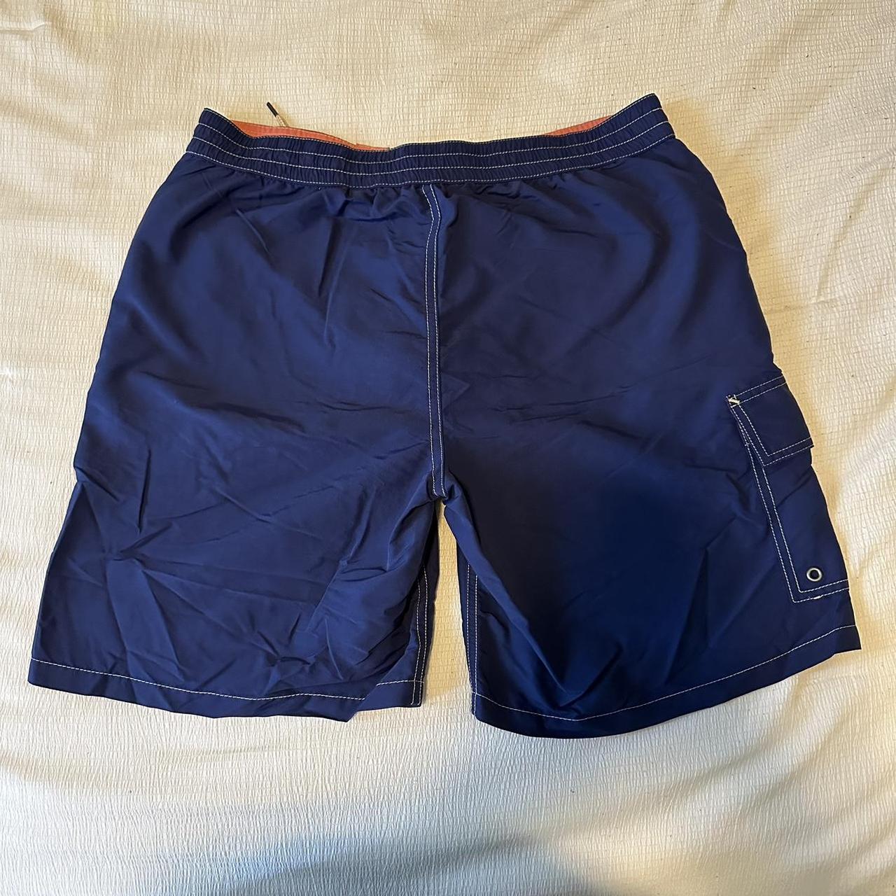 Polo Ralph Lauren Men's Navy and White Shorts | Depop