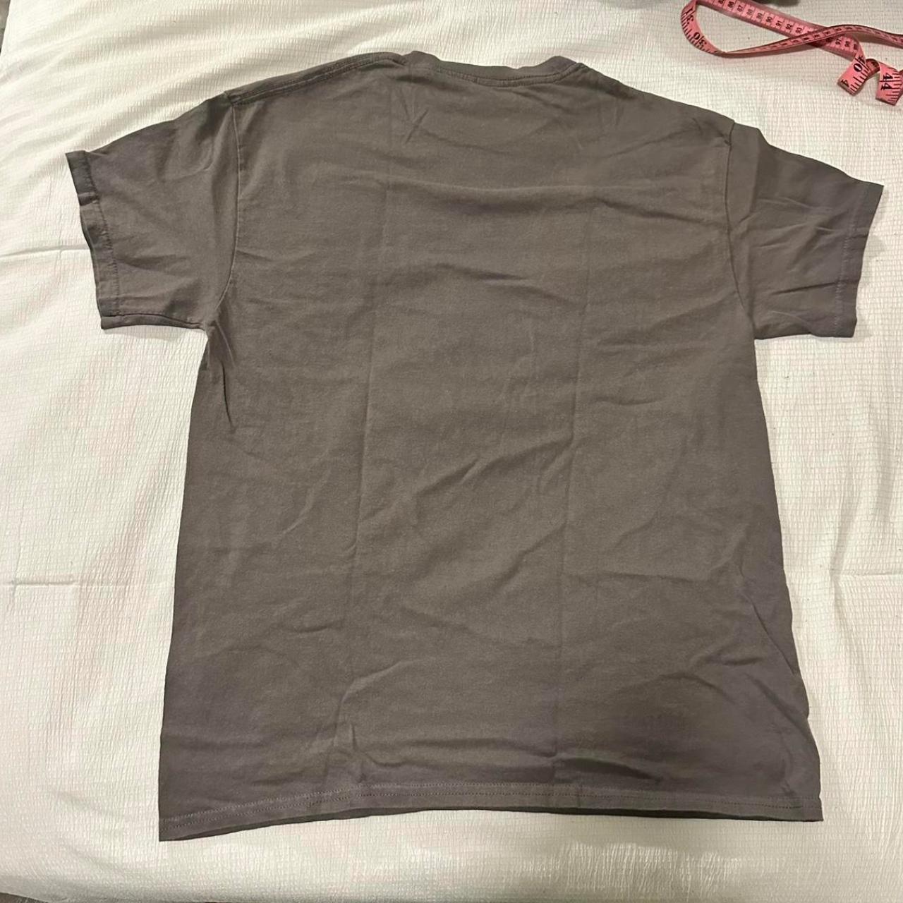 Grey Y2k Style T-shirt Size: XS (check... - Depop