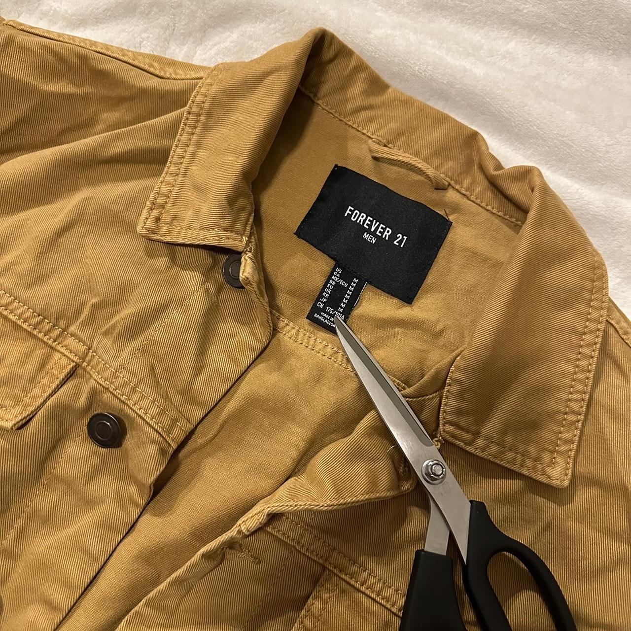 Mustard Yellow Denim Jacket ⭐️ Size M A great... Depop