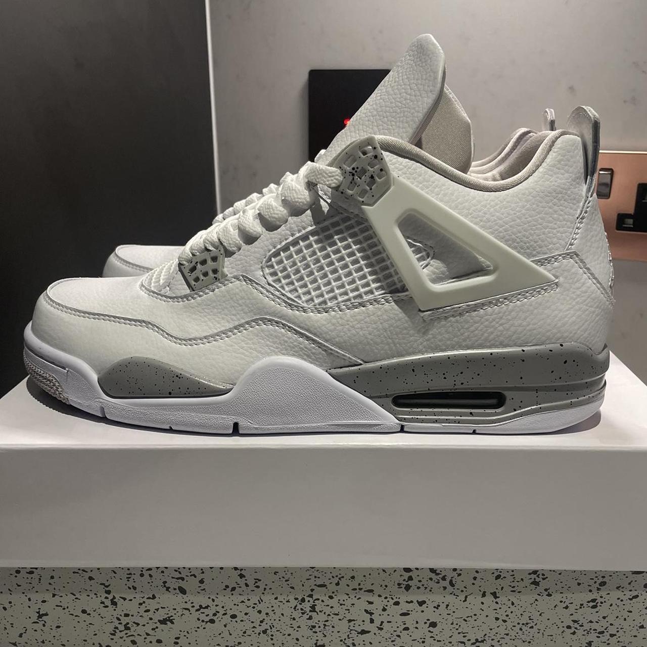 Jordan 4 White Oreo UK 11 Brand New, Unworn 🏷 •... - Depop