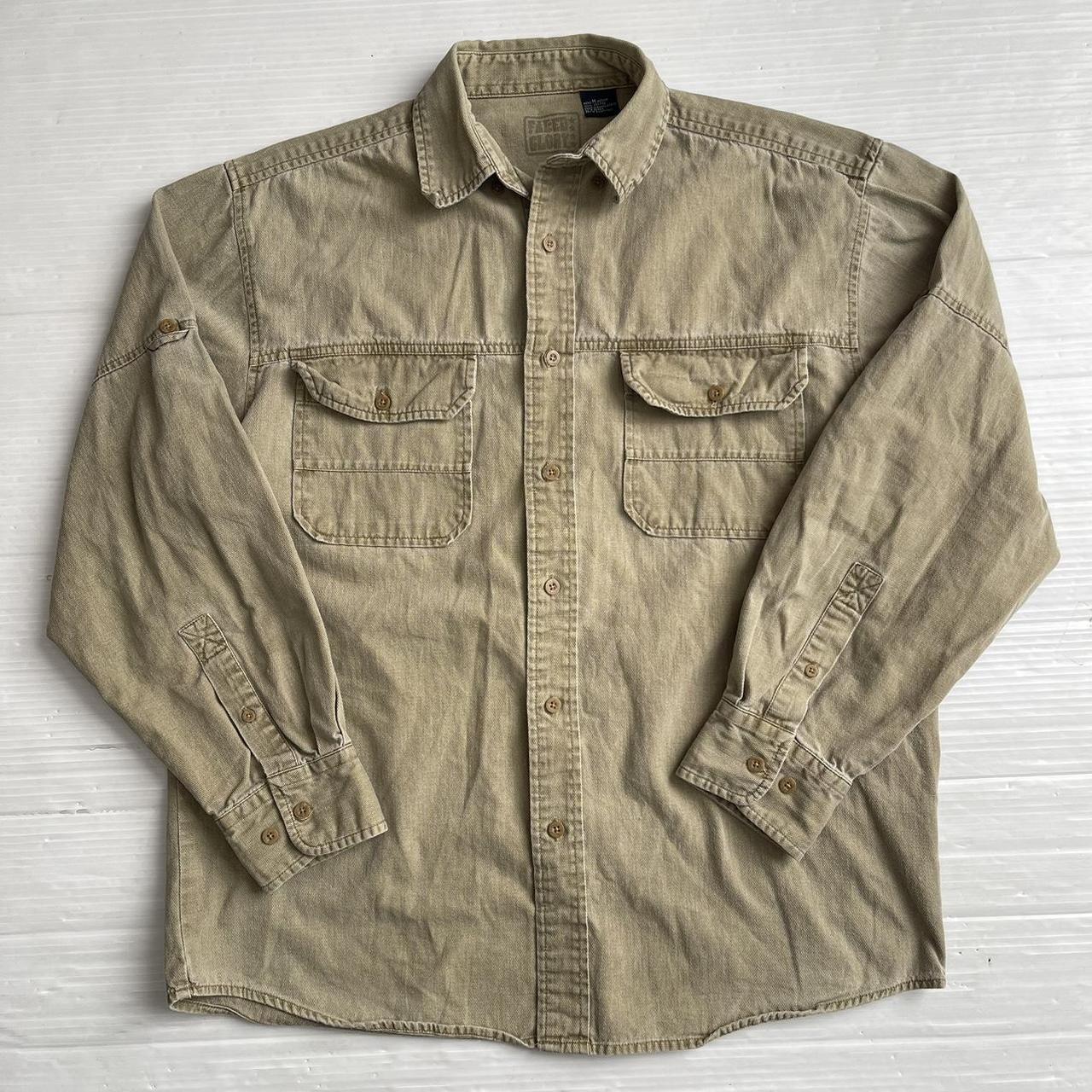 Vintage Faded Glory Safari Hunting Field Outdoor... - Depop