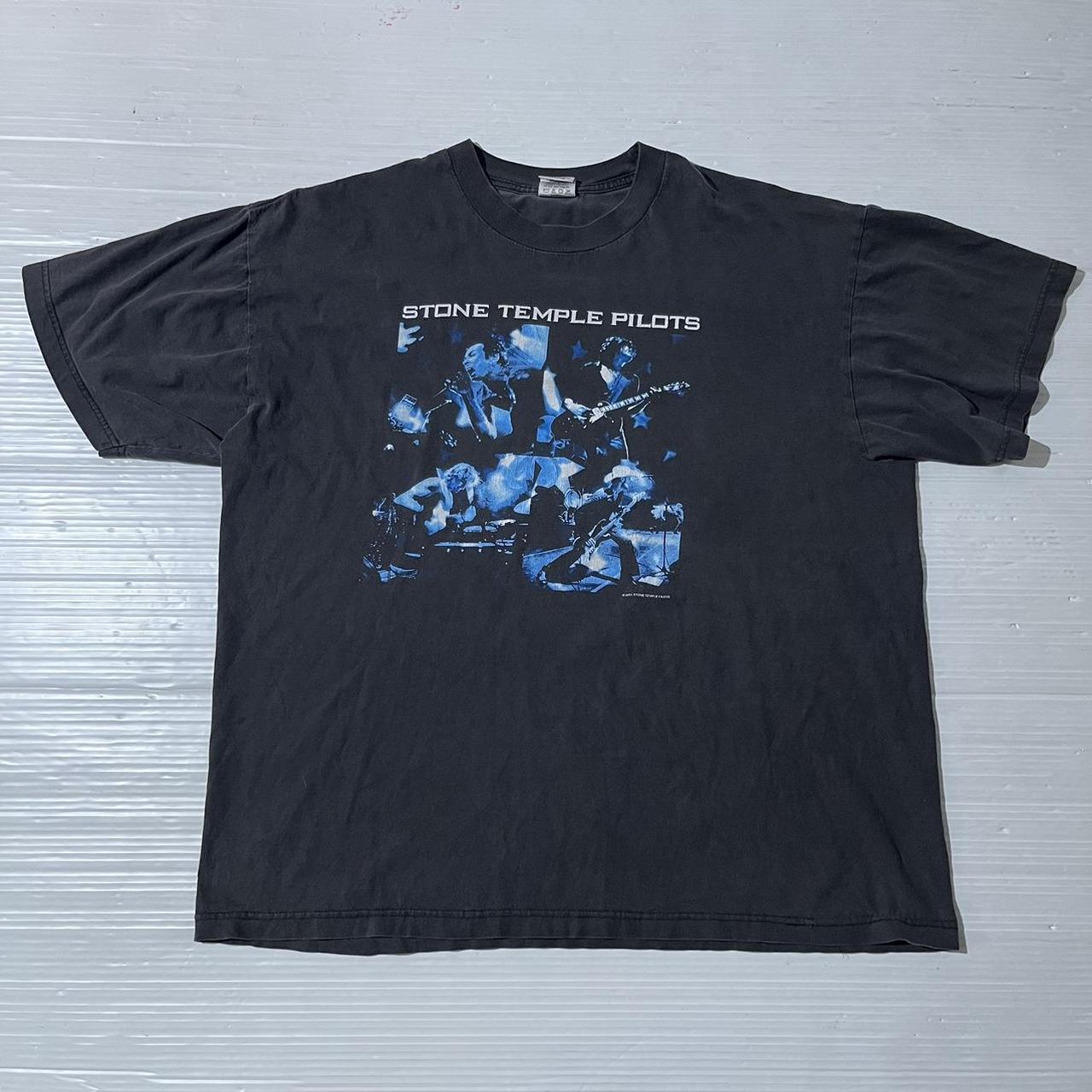 Vintage Y2K Stone Temple Pilots Band Graphic T shirt... - Depop