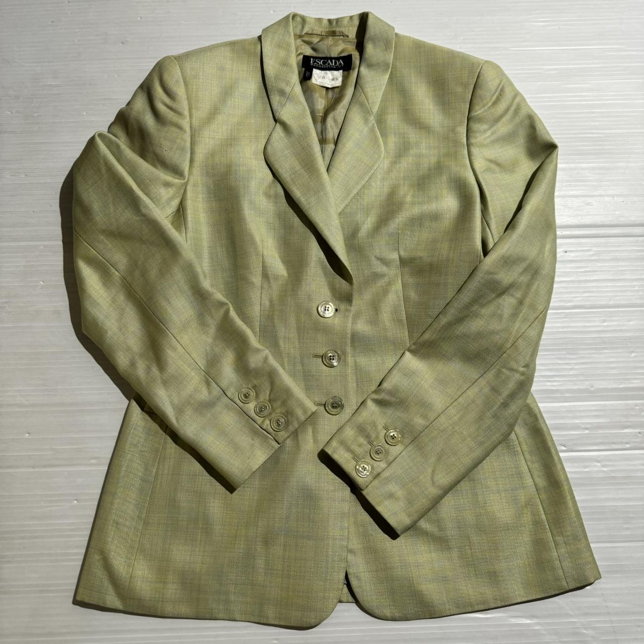 Vintage 90s Escada blazer jacket single breasted - Depop