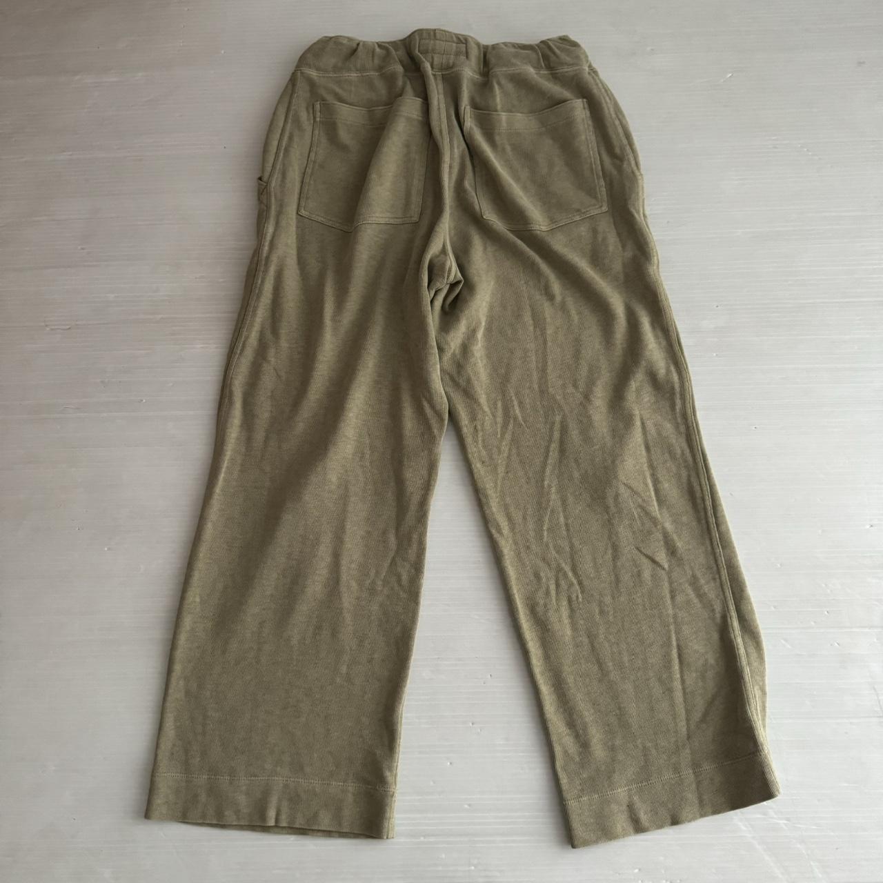 Buck Mason Sweatpants stretchy khaki cotton In Depop