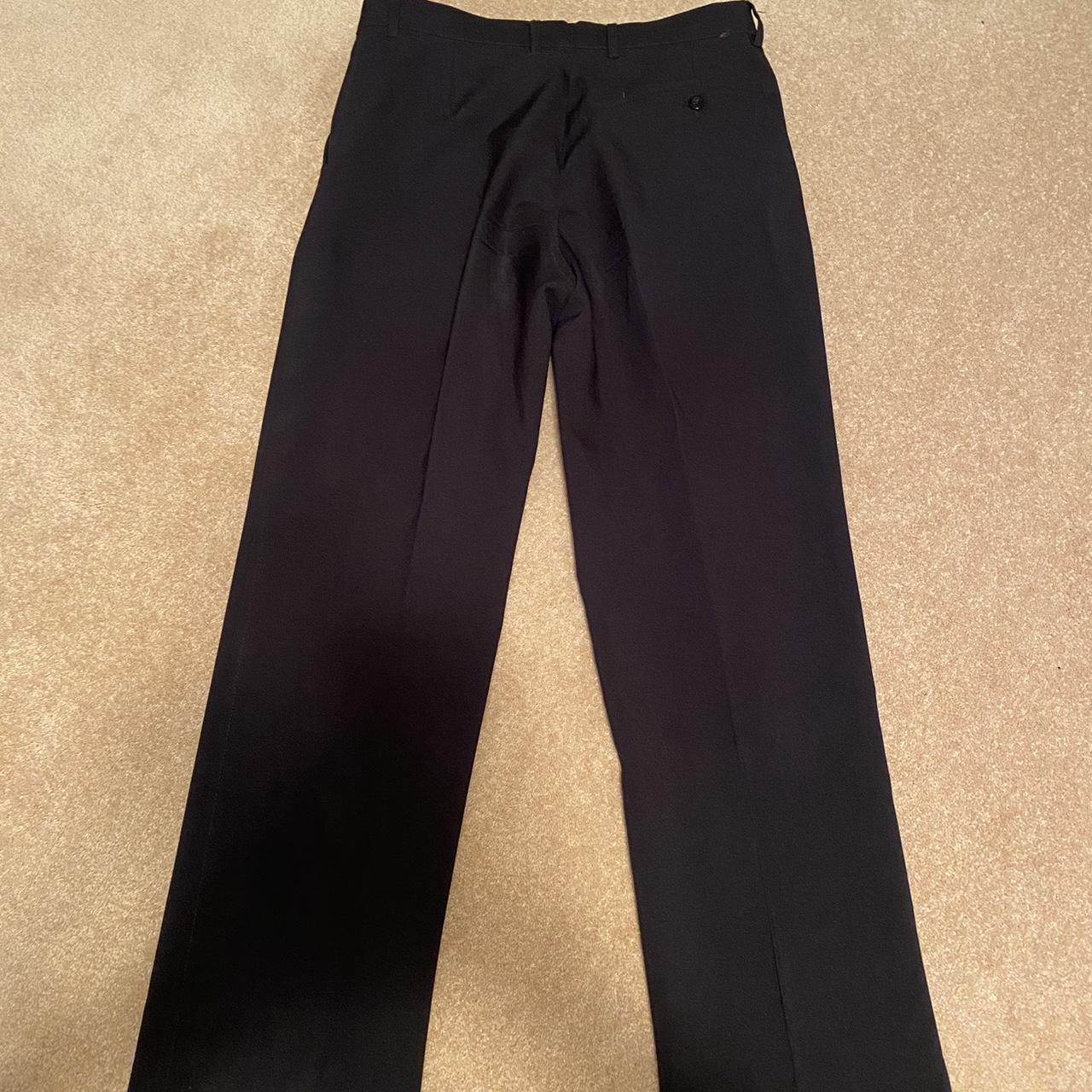 Mens Farah Flexi Waist Trousers. Concealed stretch waistband .