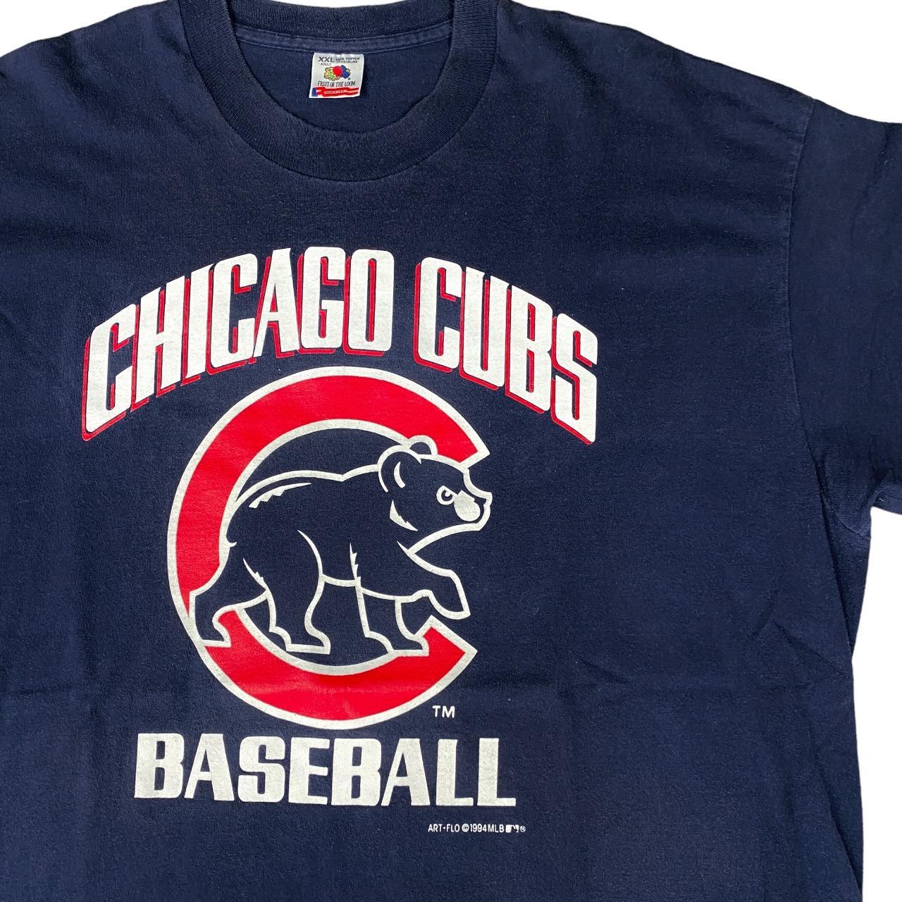 Vintage 1994 Chicago Cubs All Over Print T-shirt - Depop