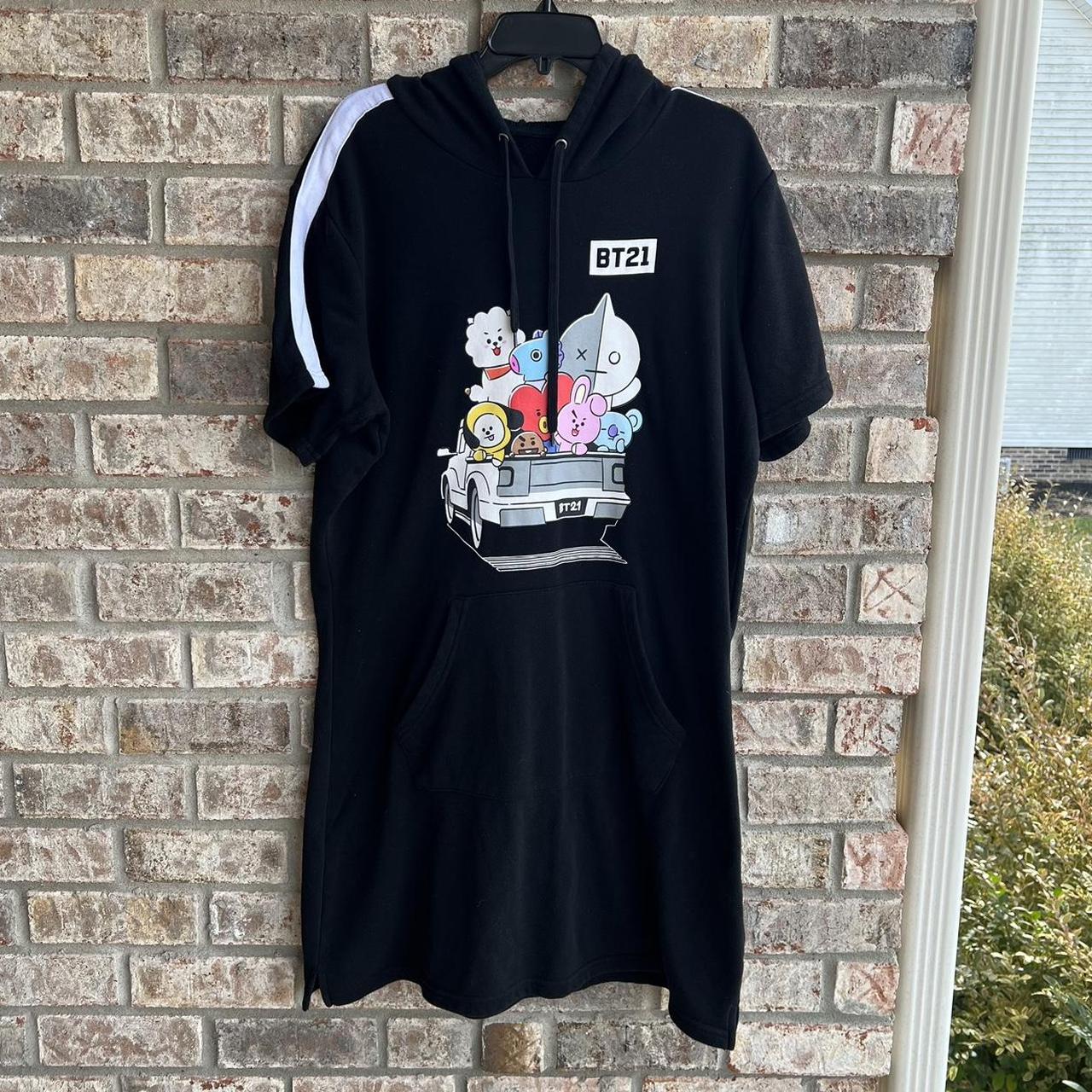 BT21 hoodie style dress. Tag is missing but could. Depop