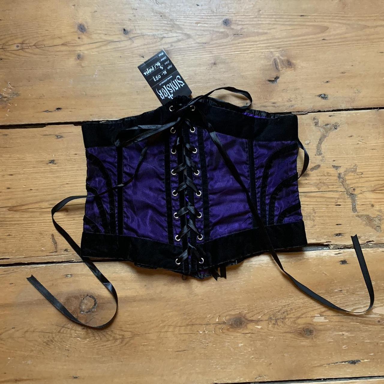 Purple Corset Belt 