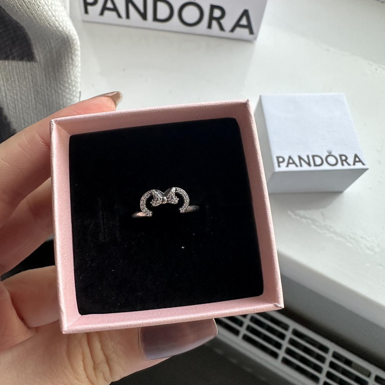 Sterling Silver Ring Pandora Minnie Silhouette Ring Pandora Disney