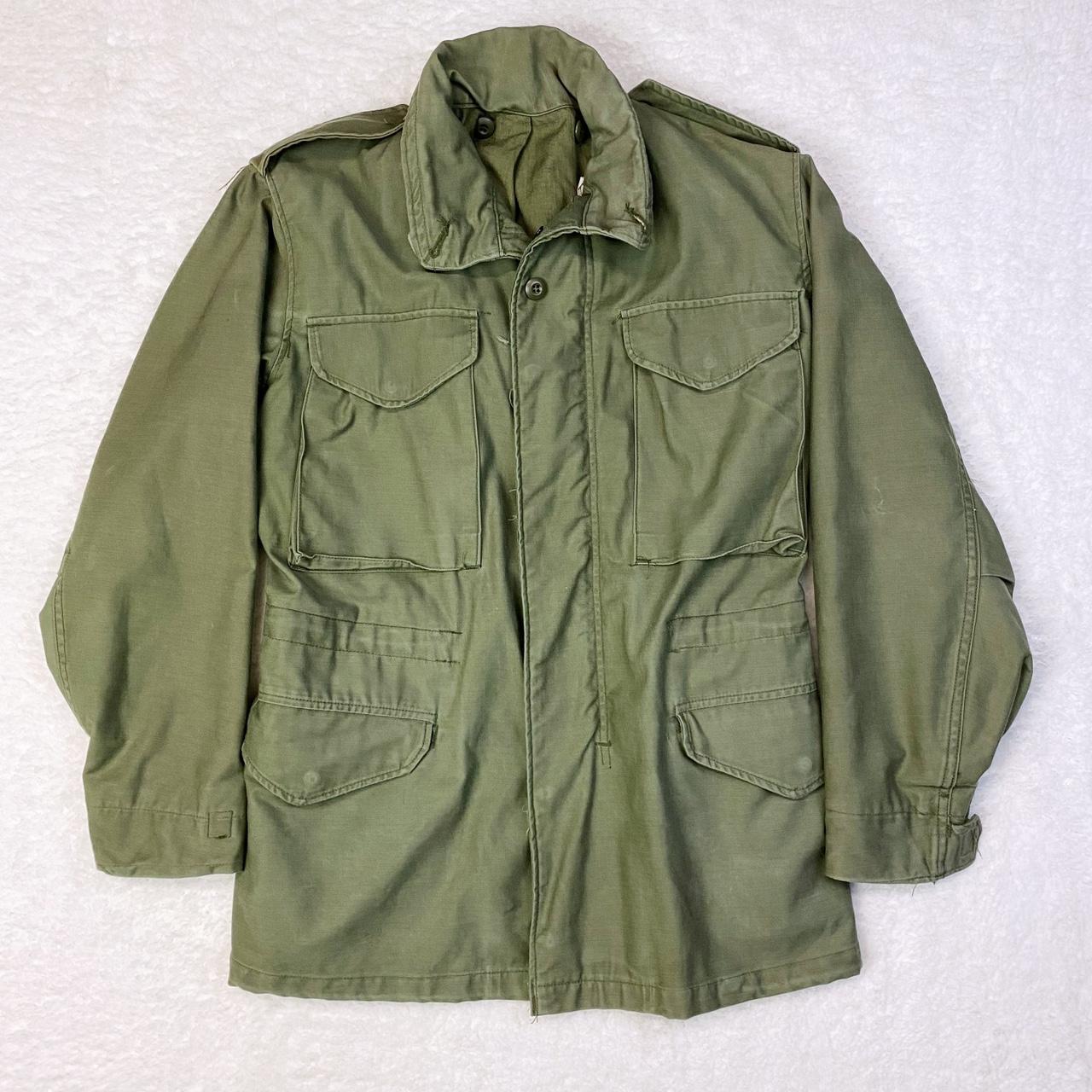 Vintage M65 60s Army Field Jacket Coat • XS... - Depop