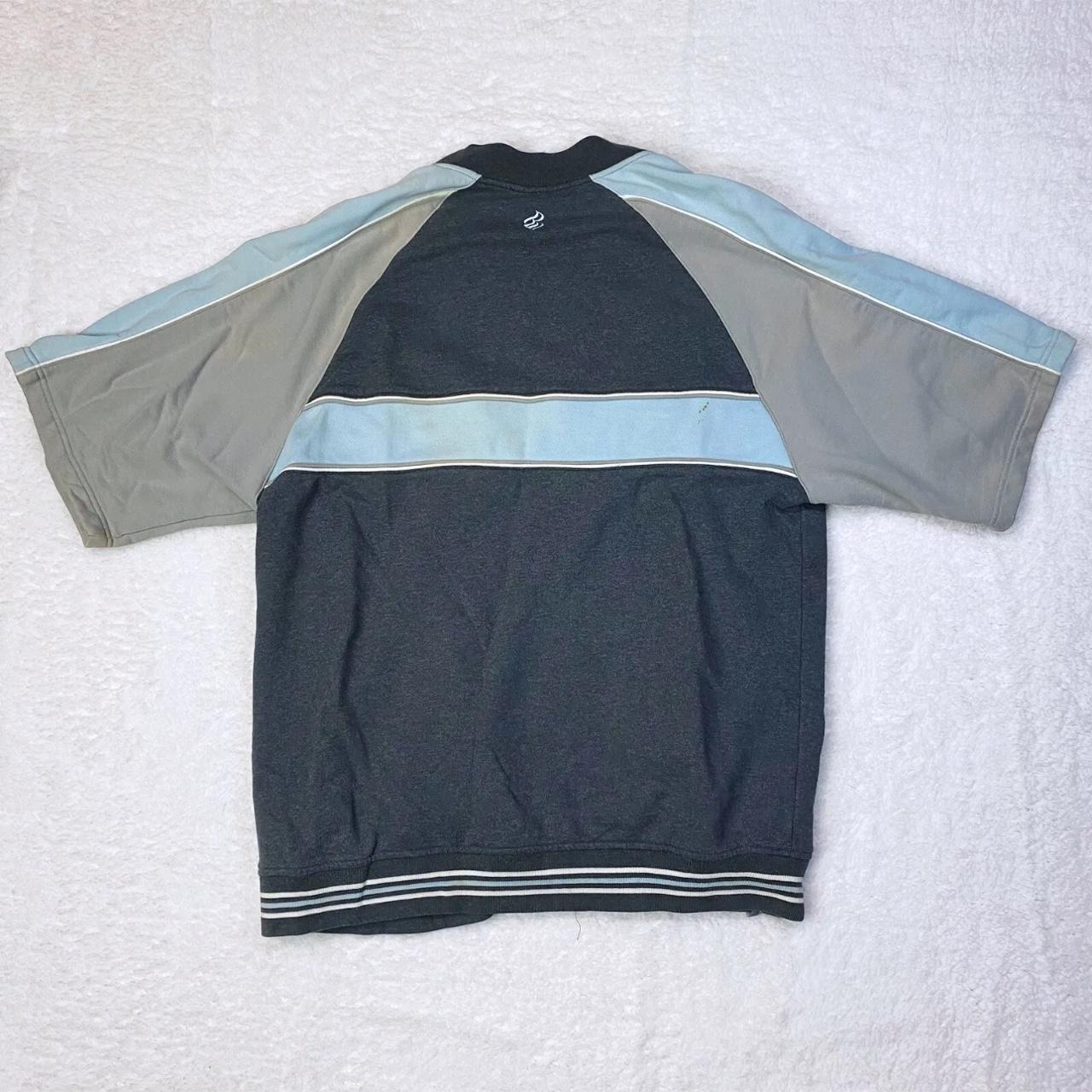 Vintage Rocawear Omega Greek Ivy League Zip Up Shirt... - Depop