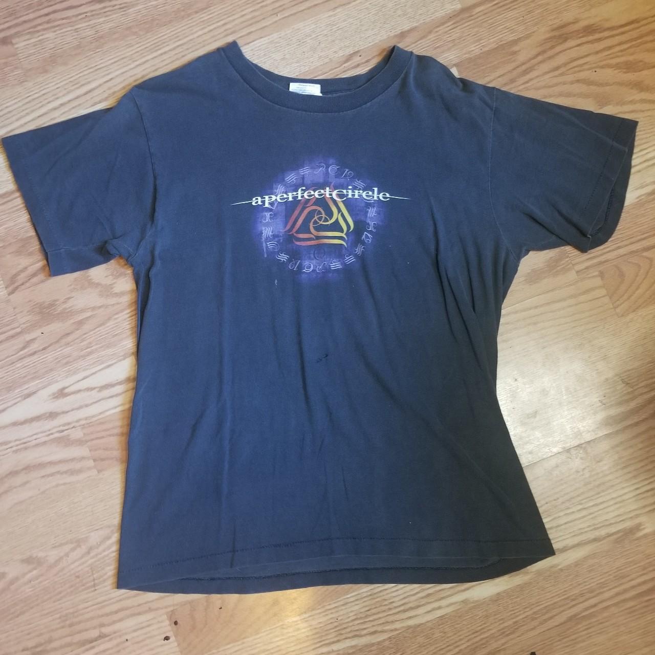 Vintage 2000 A Perfect Circle Tshirt •Mens Medium... - Depop