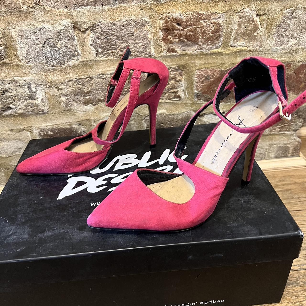 Pink heels size 6 best sale