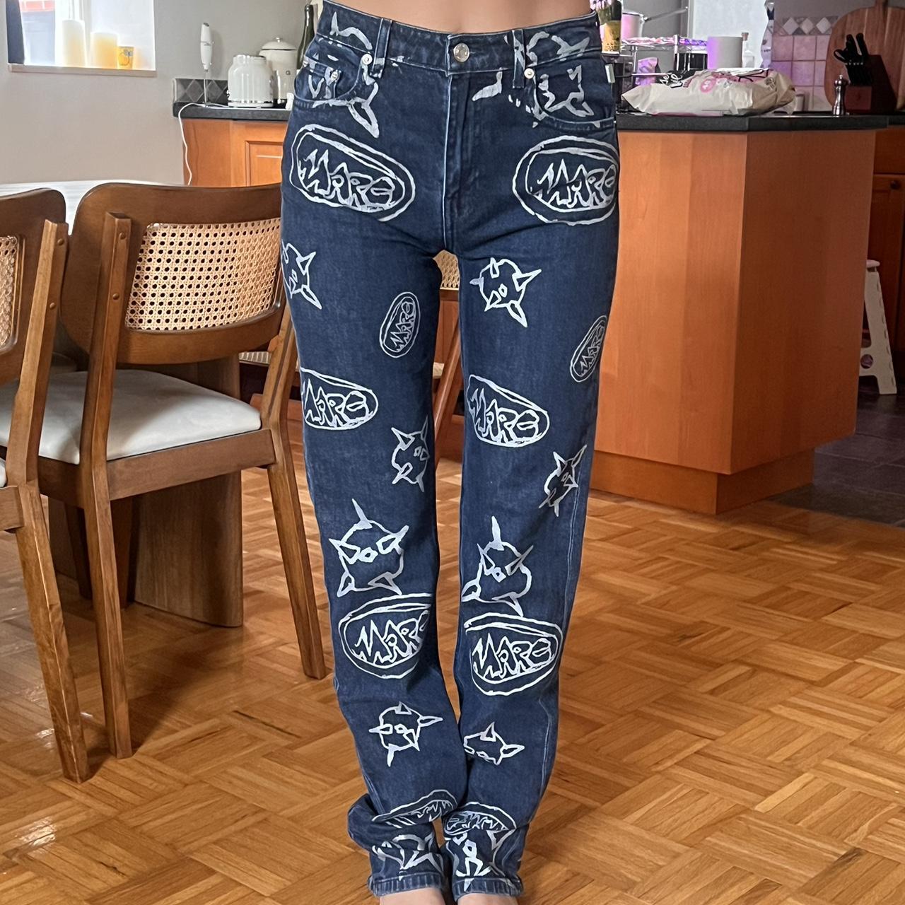 Heavy marc Jacobs star jeans size 25 Mid / high | Depop