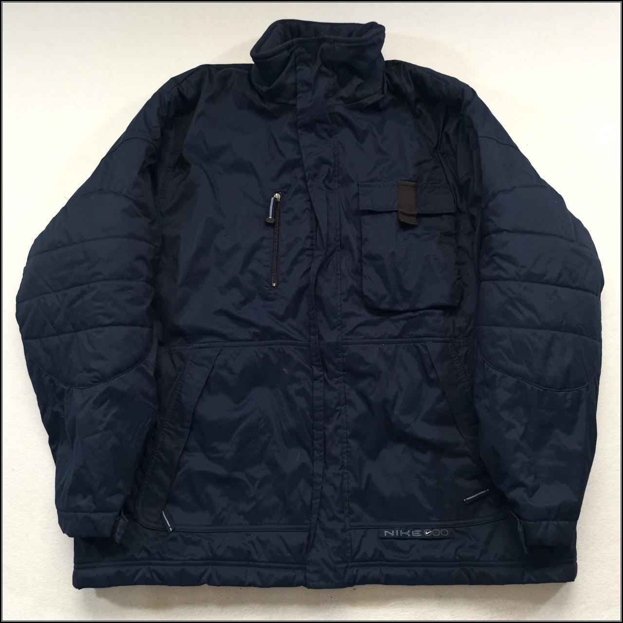 Nike Men's Navy Coat | Depop