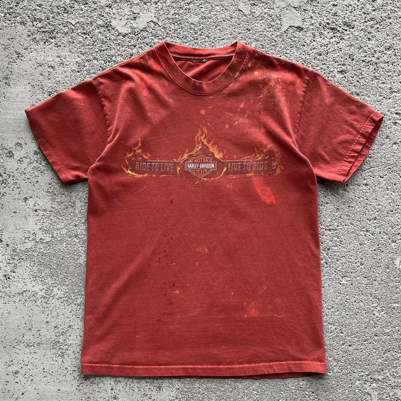 American Vintage Men's Red T-shirt | Depop