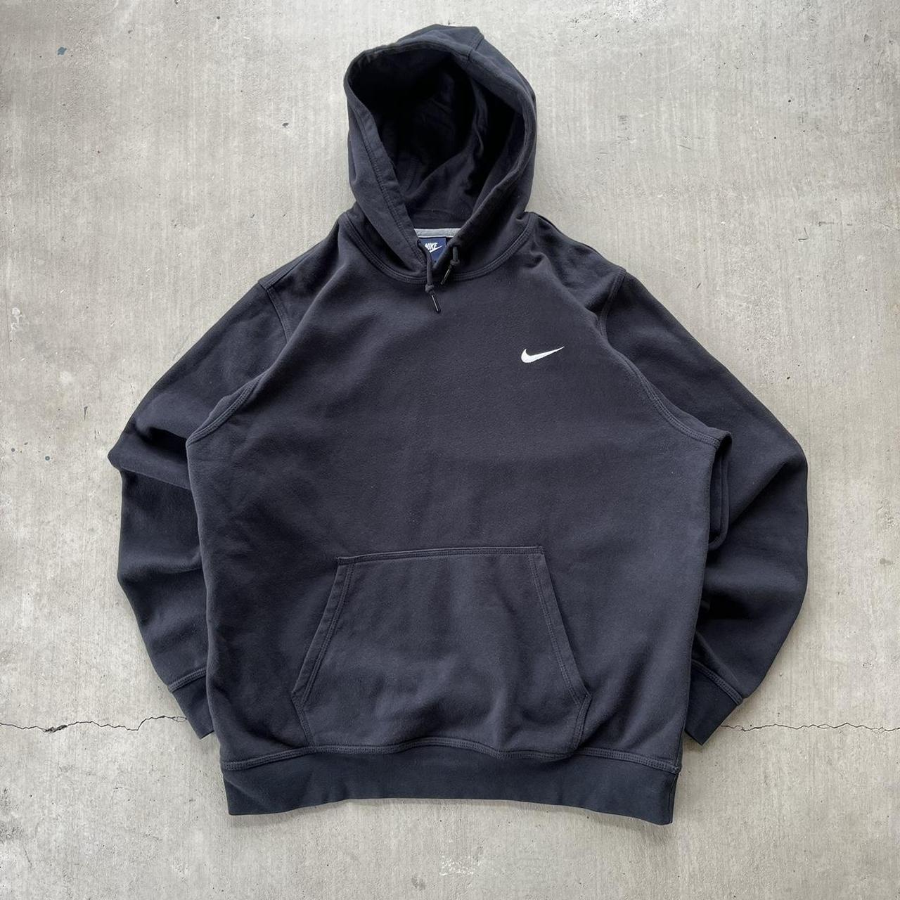 Nike Men's Black Hoodie Depop