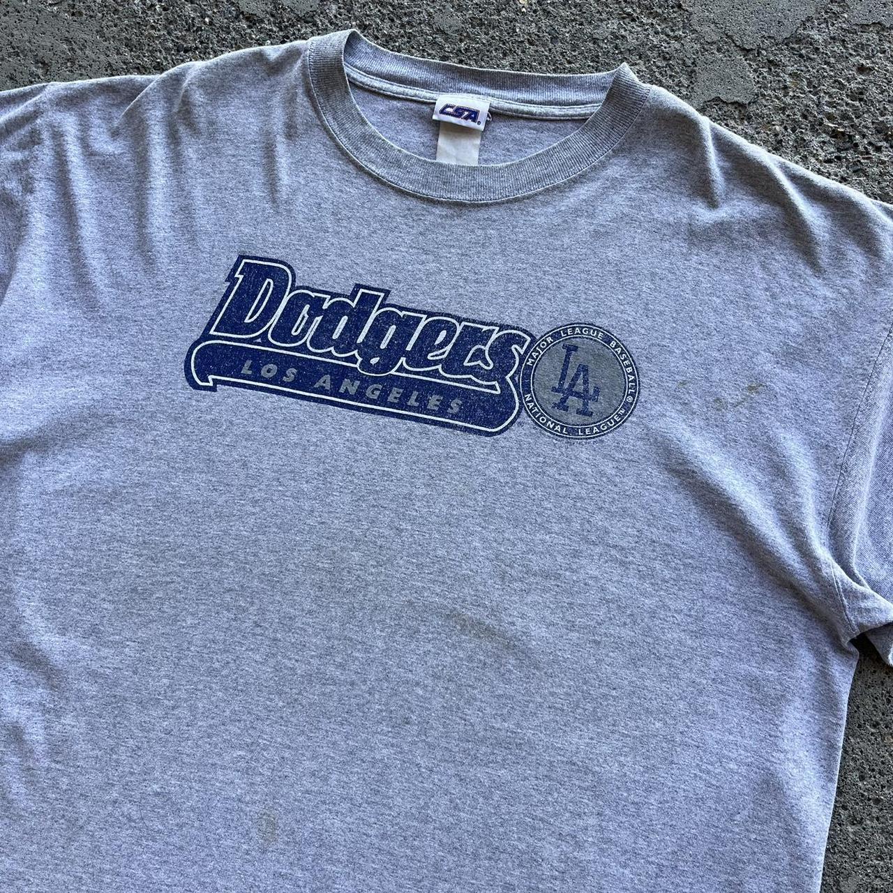 Vintage La dodgers shirt Size xl 22x31 Single - Depop
