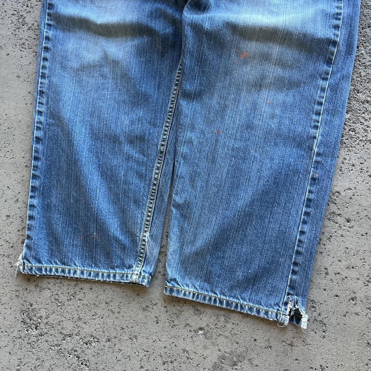 Vintage 2000s Levi’s Baggy Silver Tab Jeans •Mens... - Depop