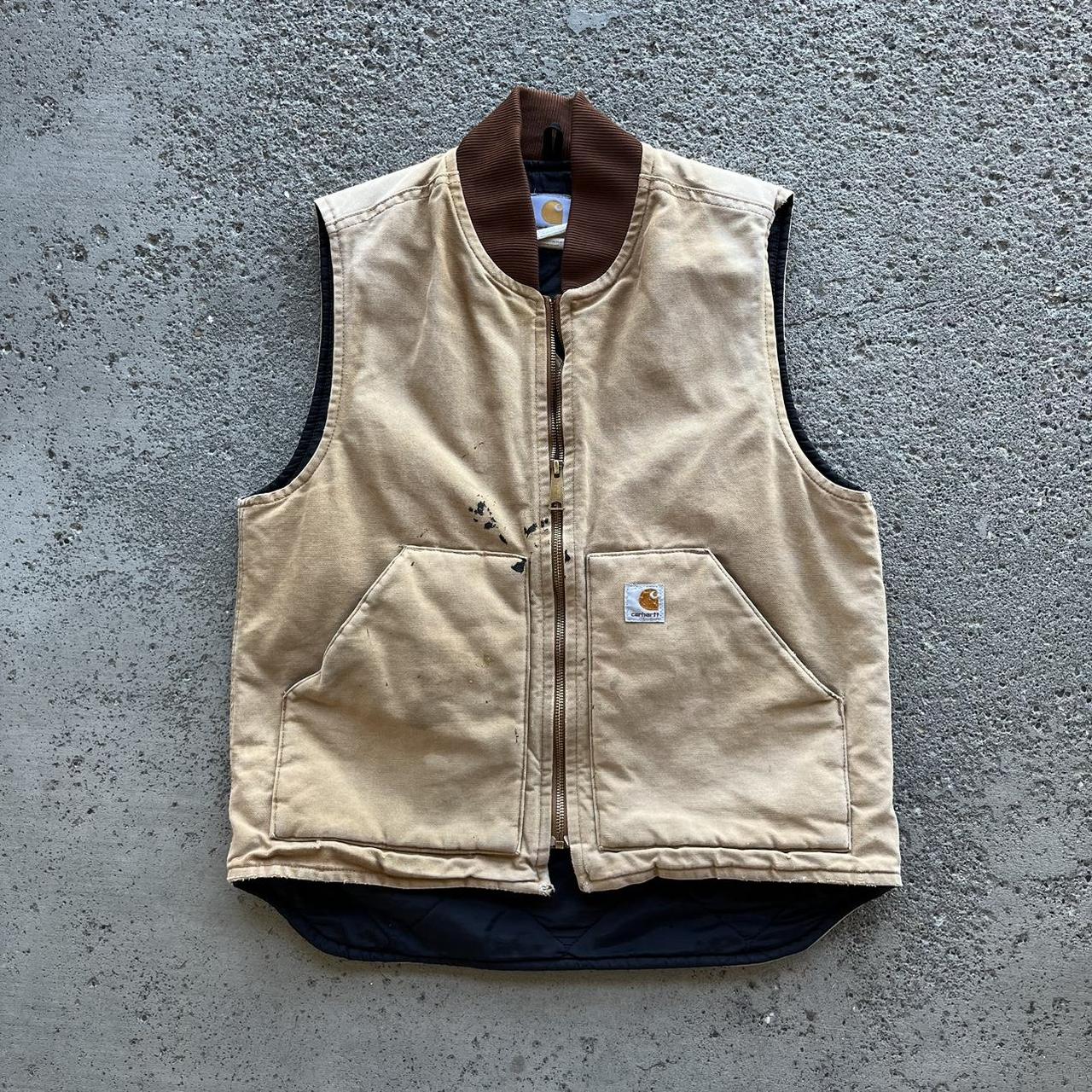 Carhartt Vest •Mens Medium (see measurements... - Depop