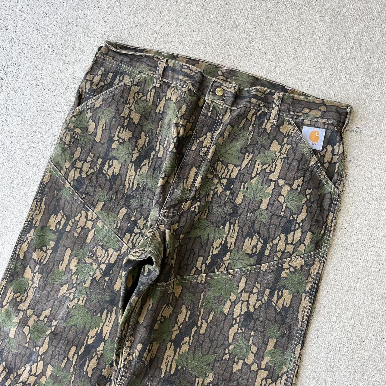 Vintage Carhartt Real Tree Camo Pants •Mens 40x32”... - Depop