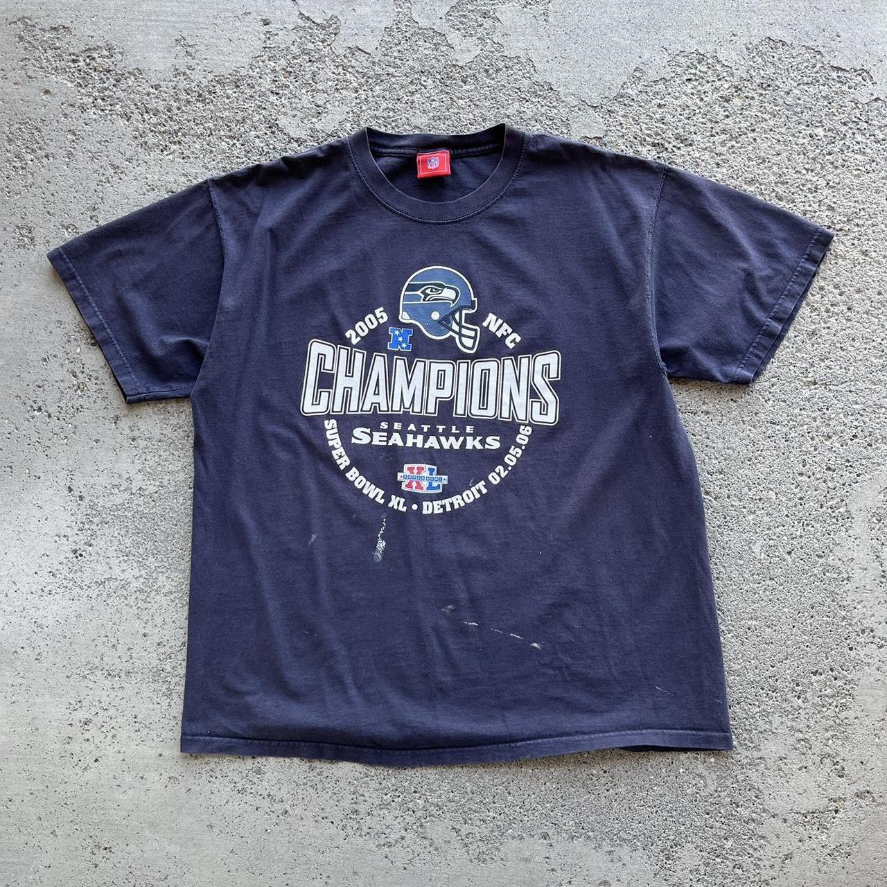 Seattle Seahawks 2005 NFC Champions Super Bowl XL - Depop