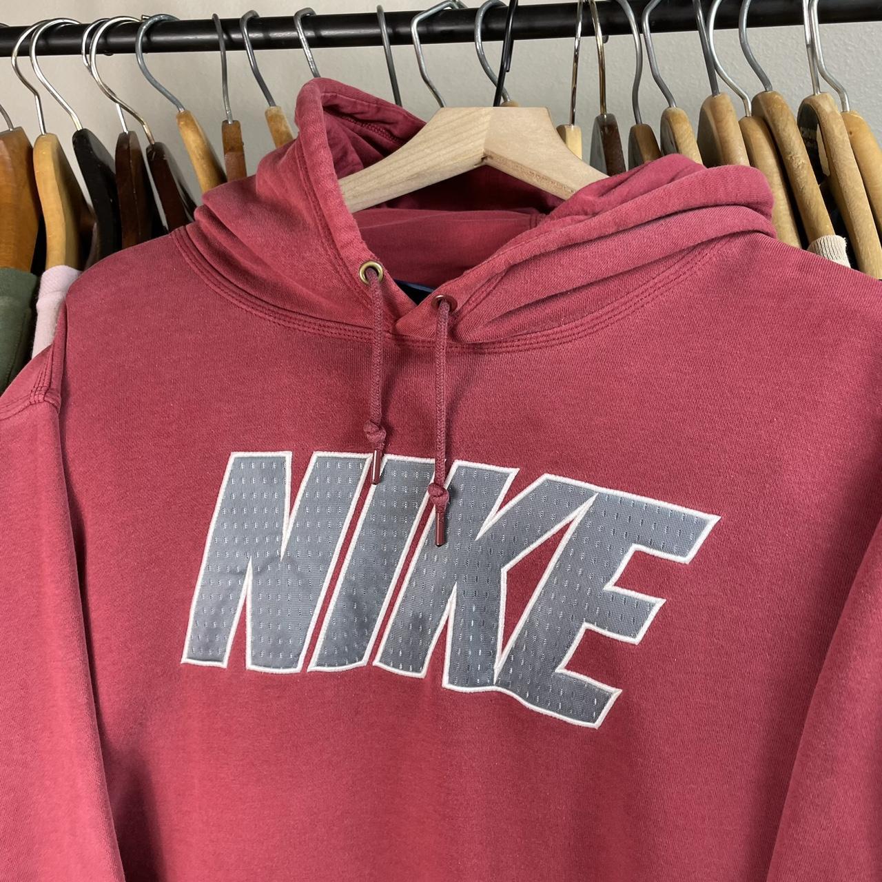 Nike Hoodie •XXL (see measurements below) •Faded... - Depop