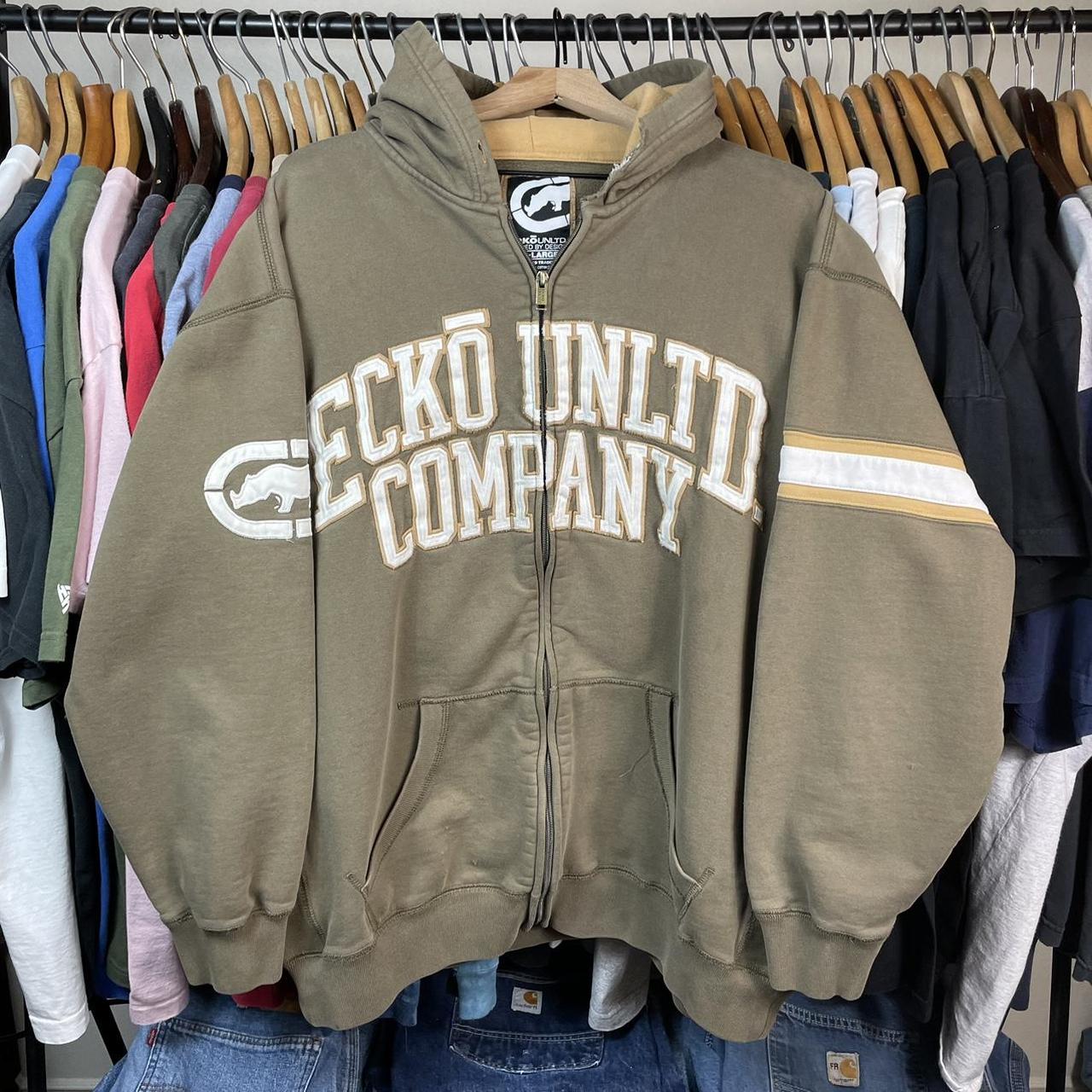 Ecko UNLTD Hoodie •XXL (see measurements below)... - Depop