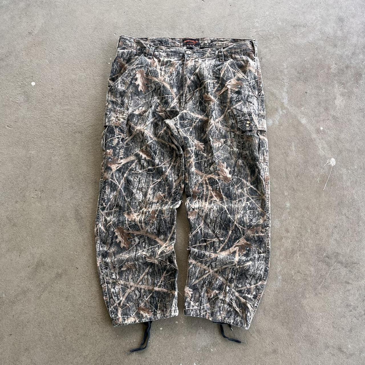 Real Tree Camo Cargo Pants Mens Large See Depop