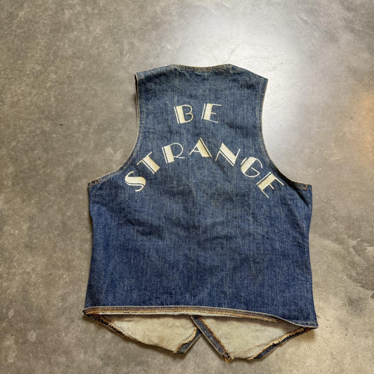 Levi's Men's Vest - Blue/Navy - S – Vintage 70s L… - image 4