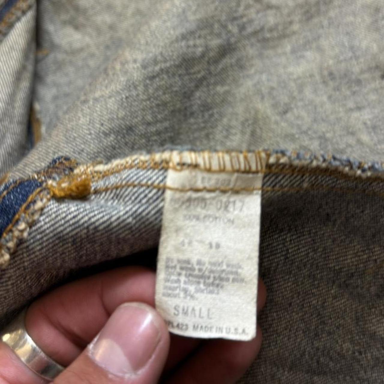 Levi's Men's Vest - Blue/Navy - S – Vintage 70s L… - image 8