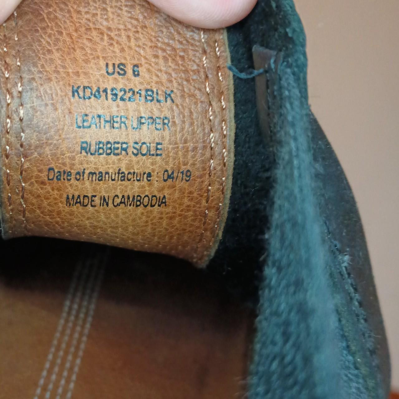 Kodiak pull on ankle boots black genuine leather... - Depop