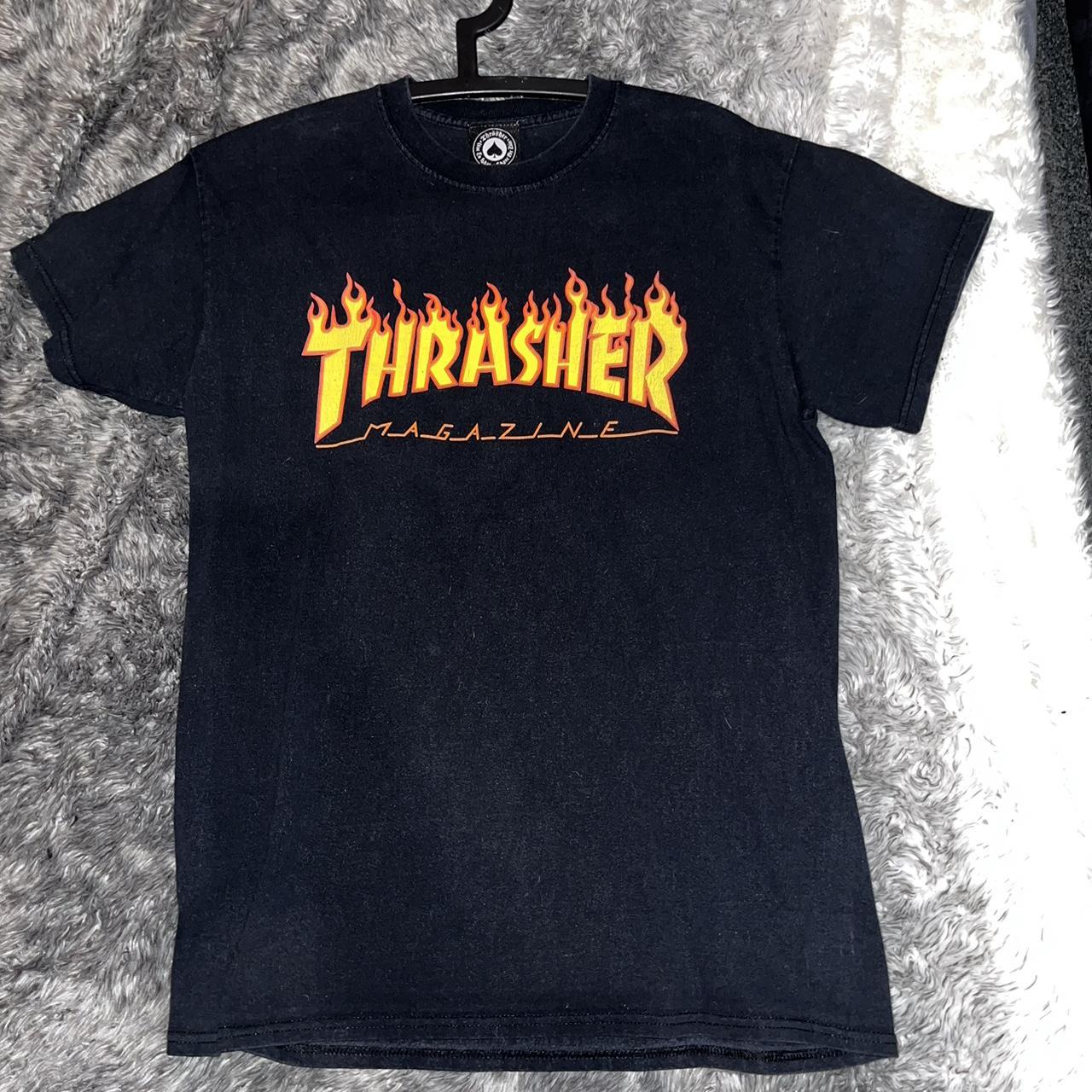 Thrasher t shirt Worn a few times - Depop