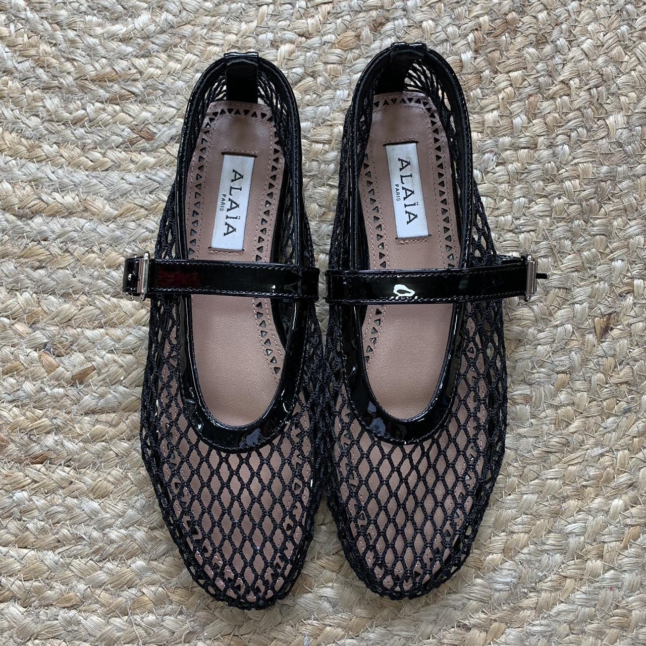 ALAÏA PARIS FISHNET BALLET FLATS 🖤 - Brand new, - Depop