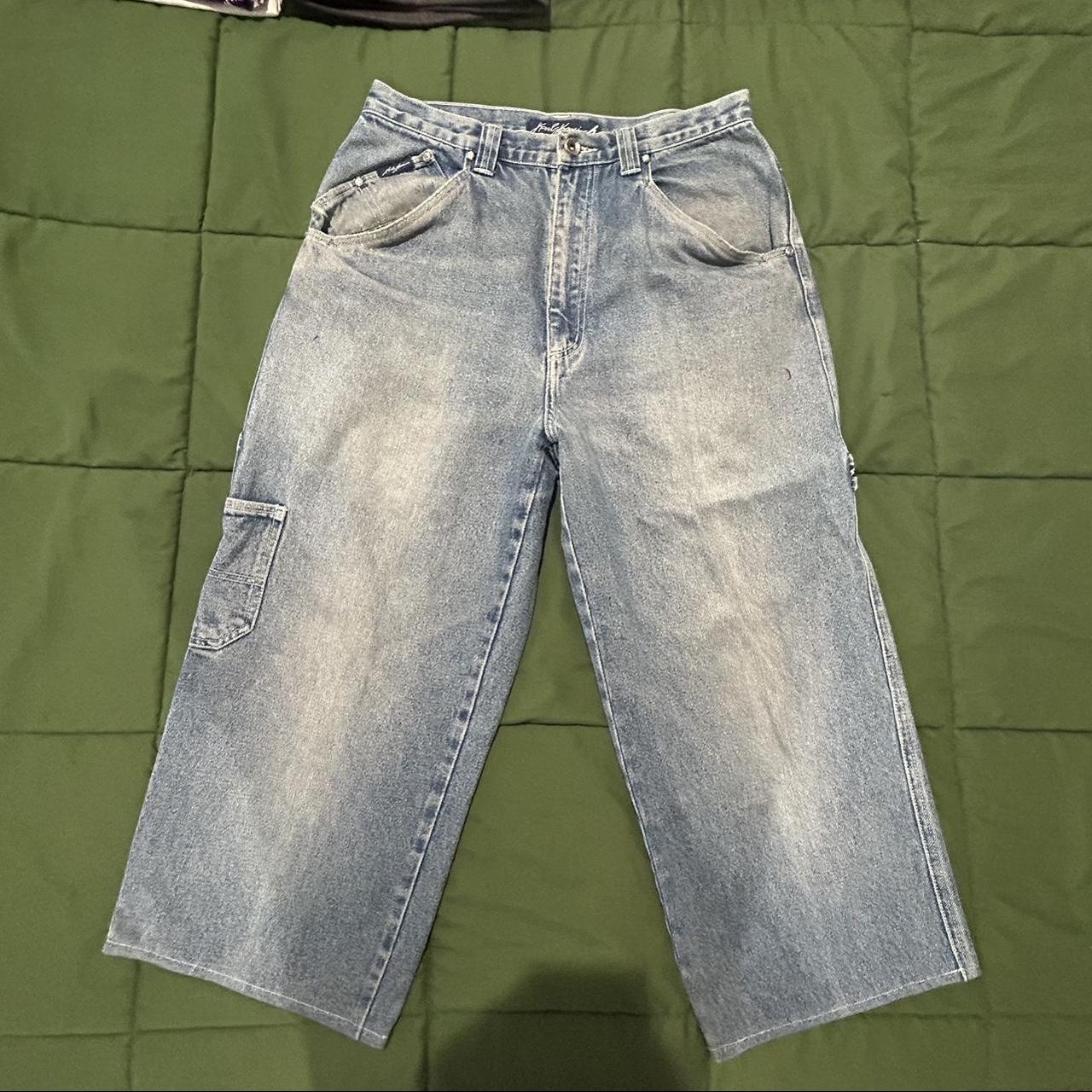 Karl Kani super baggy 90s jeans. 10” leg opening. ... - Depop