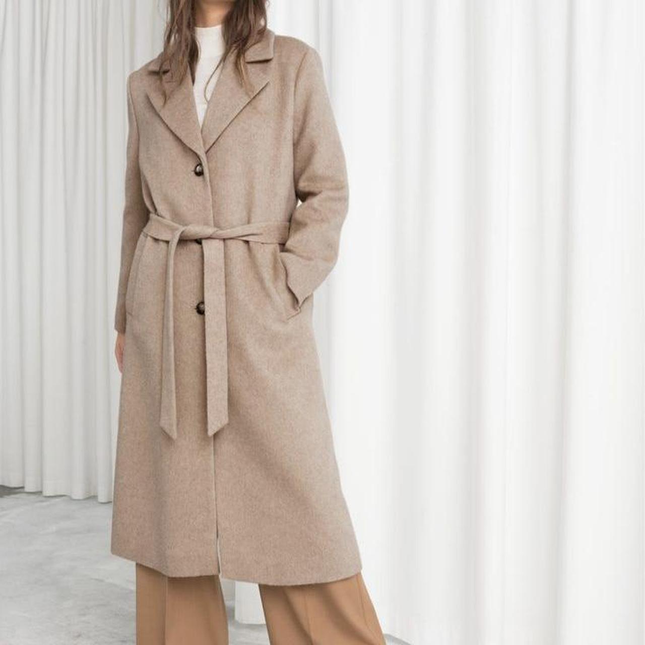 Other stories camel coat on sale