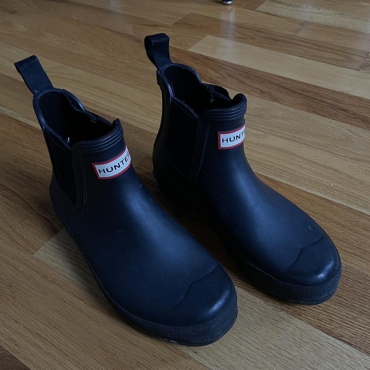 Black original Hunter boots in women’s size 7. These... - Depop