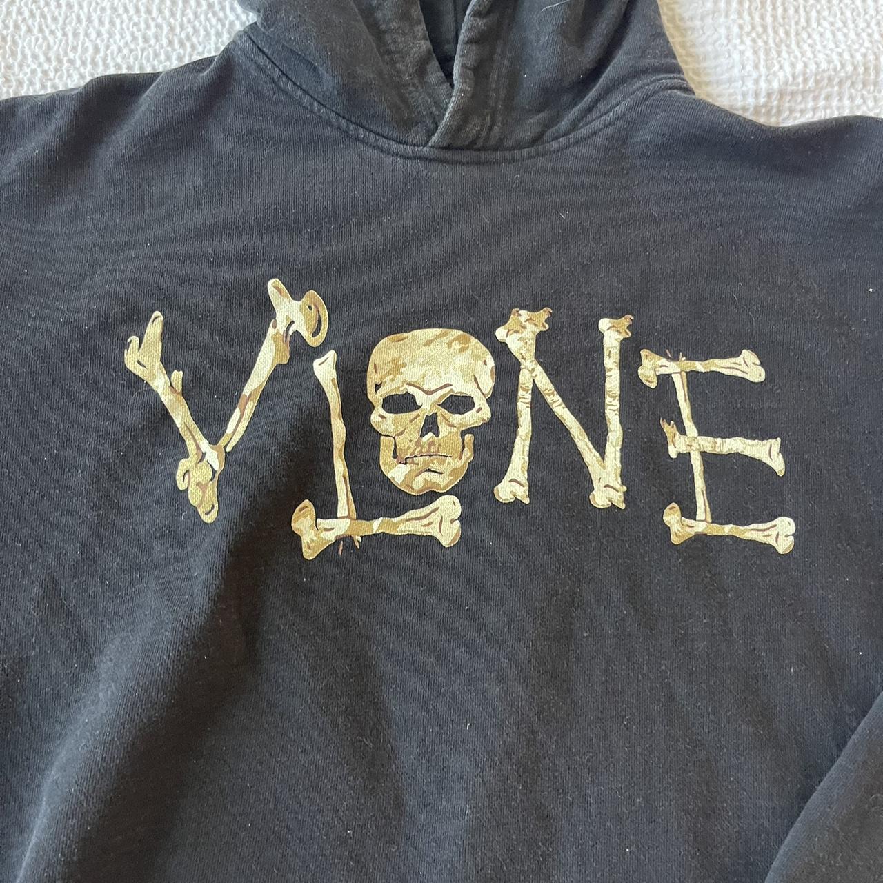 Vlone hoodie! barley worn! can fit women’s as oversized - Depop