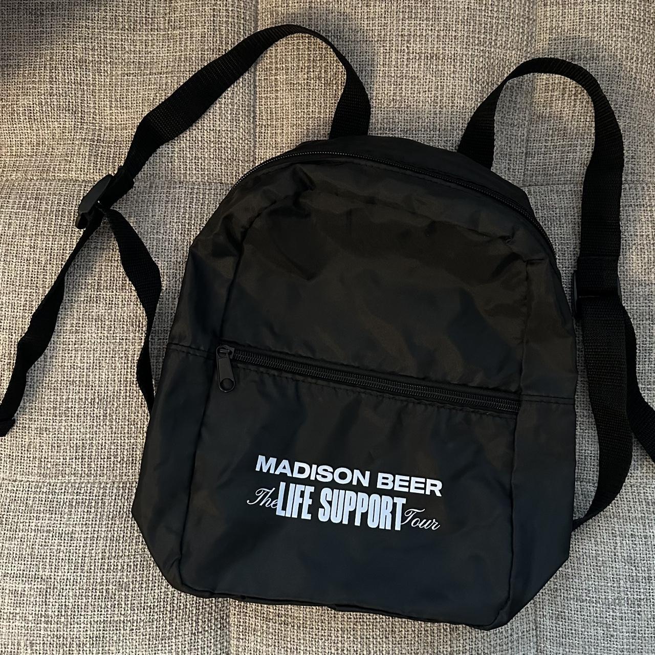 Signed madison beer life support hotsell notebook and backpack