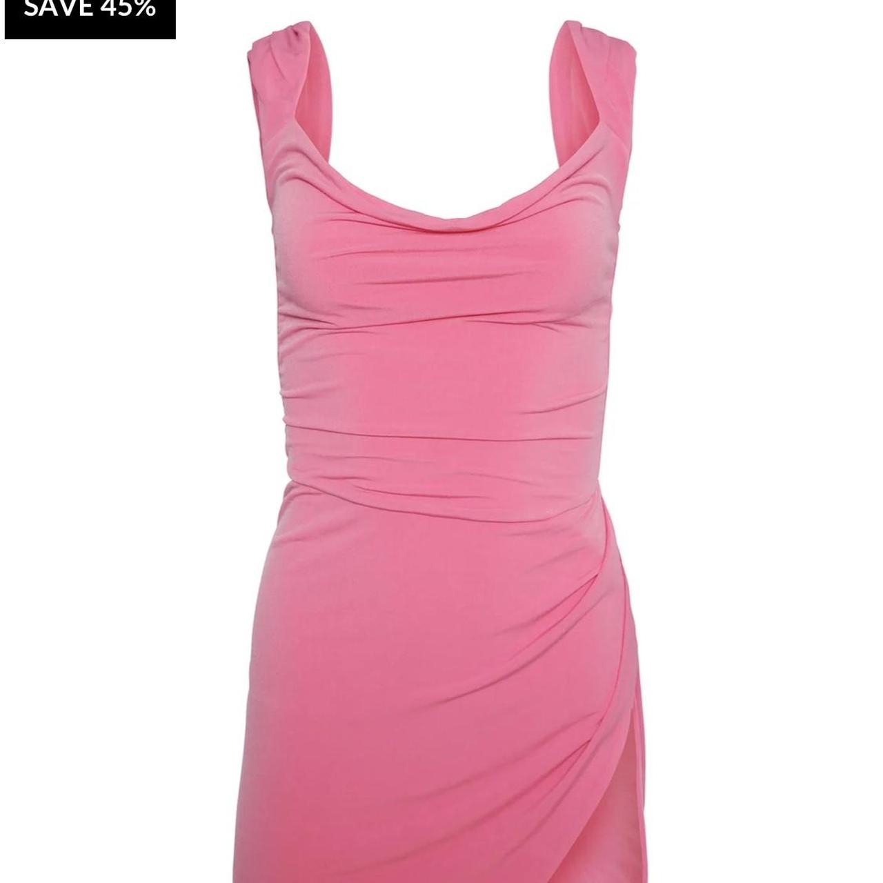 Tiger Mist Women's Pink Dress | Depop