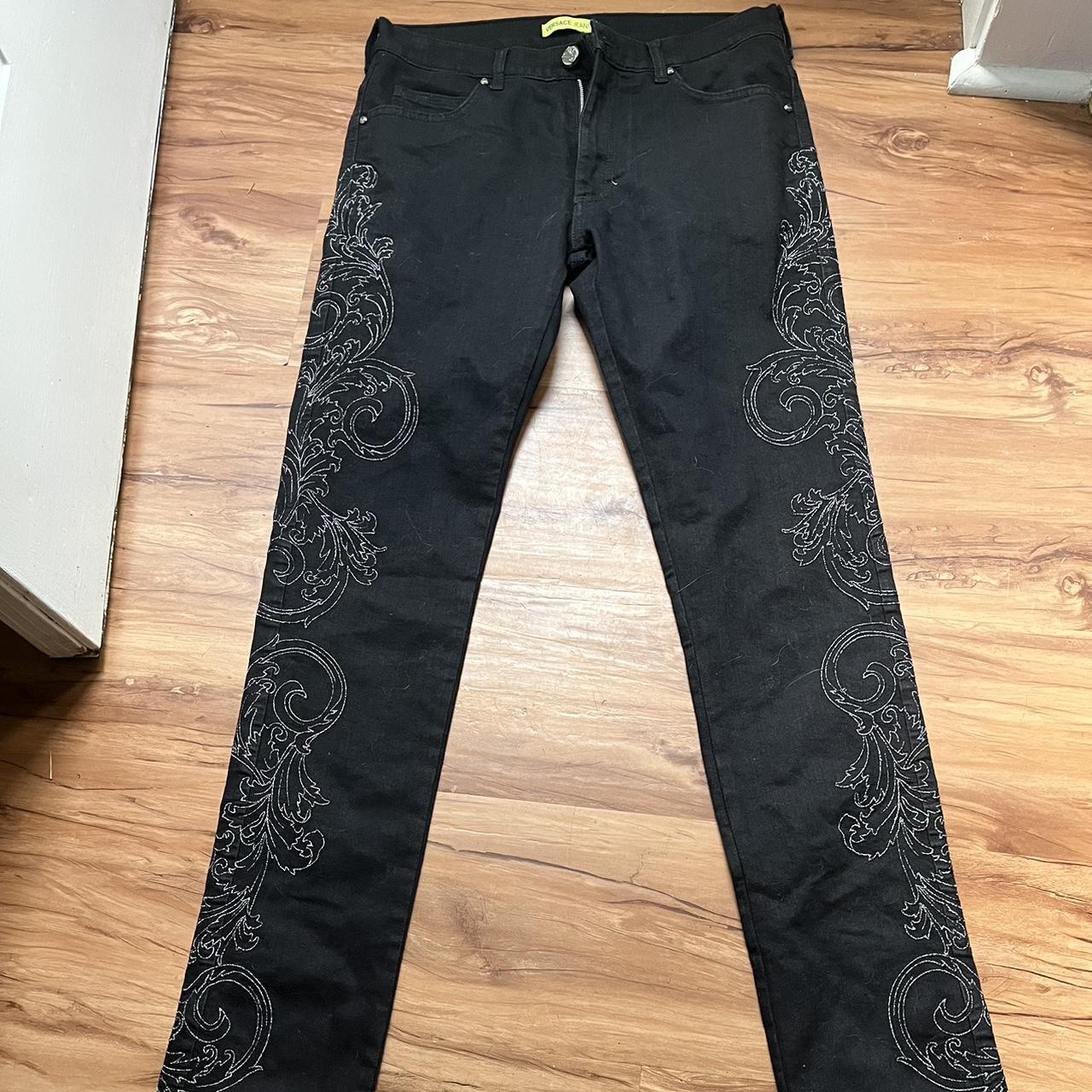 Versace jeans from ny thrift store (meant for long... - Depop